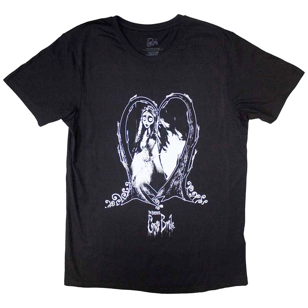 Corpse Bride - Heart Tshirt Homme - Noir